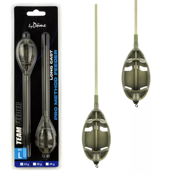 By Döme TF Panier Feeder Méthode Pro Long Cast 25g (2 pièces)