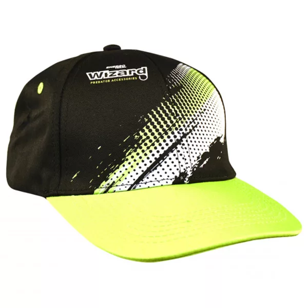 Wizard Casquette de Baseball Vert et Noir