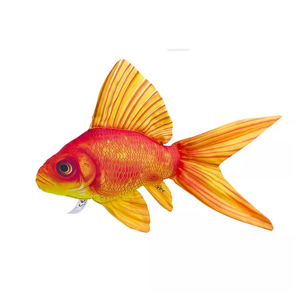 Coussin poisson Poisson rouge