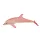 EnergoTeam Coussin Poisson Dauphin Bébé Rose 55cm
