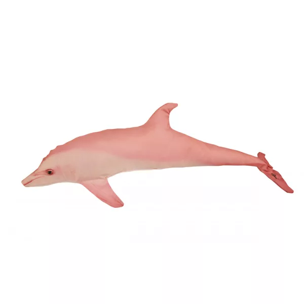 EnergoTeam Coussin Poisson Dauphin Bébé Rose 55cm