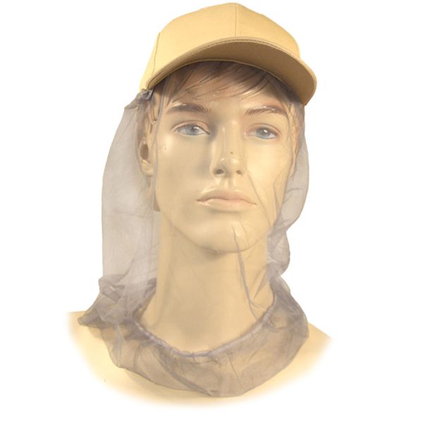 EnergoTeam Outdoor Casquette Grise avec Moustiquaire