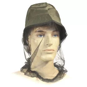 EnergoTeam Outdoor Casquette Vert Olive avec Moustiquaire