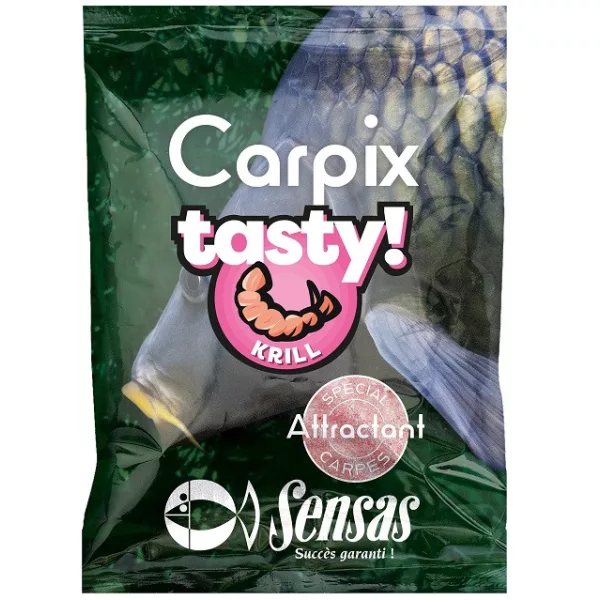 Sensas Carpix Tasty Krill Attractant en Poudre 300gr