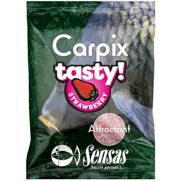 Sensas Carpix Tasty Attractant en Poudre Fraise 300gr