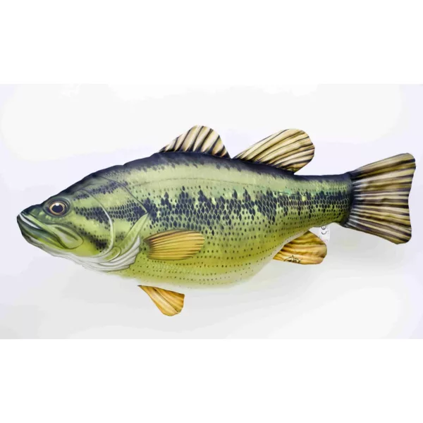EnergoTeam The Monster Achigan à grande bouche 160cm Coussin de poisson
