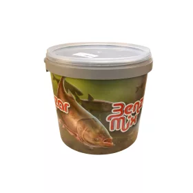 Benzár Mix Fito Seau Gris avec Couvercle 5l