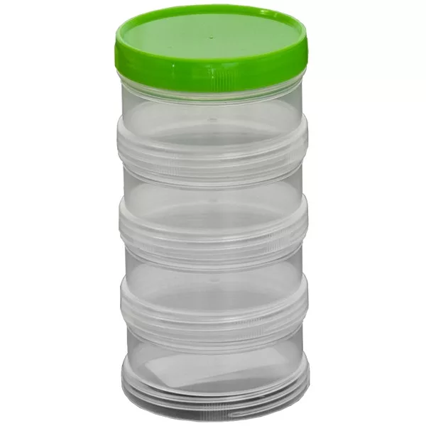 BOÎTE EN PLASTIQUE À VIS 4 PIÈCES - Boîte de rangement pour montage