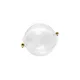 Balle d'eau 40mm Transparent 2Pcs/Paquet