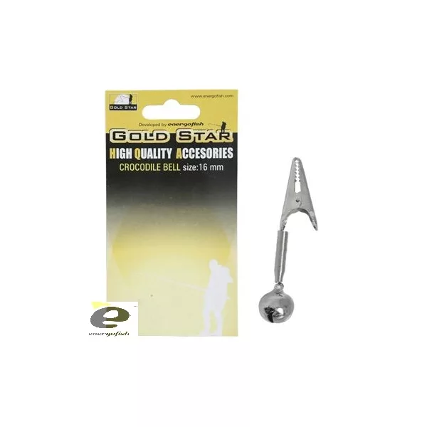 Indicateur de touche à clochette simple à pince crocodile 16mm