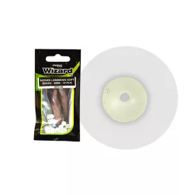   Wizard Perle en caoutchouc phosphorescente ronde 8mm pour silure 10 pièces