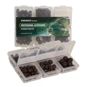 Kit de perles en caoutchouc ET 6 sortes Dures+Molles Noires