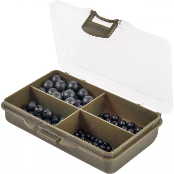 Carp Expert Deluxe Kit de Perles en Caoutchouc 100 Pièces