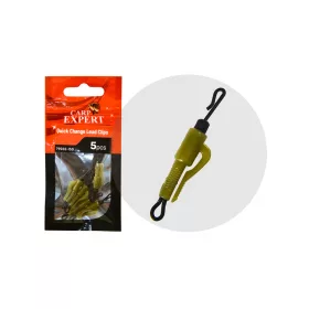 Carp Expert Quick Change Lead Clip de Plomb 5pcs