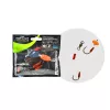 Wizard Monster Surface Livebait Double Mono Rig 9/0+11/0 Round 80cm Bas de ligne monofil double hameçon