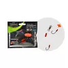 Wizard Monster Surface Livebait Double Mono Rig 6/0+8/0 Specimen 80cm Bas de ligne monofil double hameçon