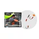 Wizard Monster Surface Livebait Double Mono Rig 7/0+9/0 Classic 80cm Bas de ligne monofil double hameçon