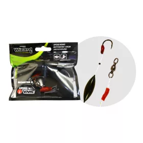   Wizard Monster Upose Mono Basse Ligne 9/0 20gr Rond Bas de ligne pour silure