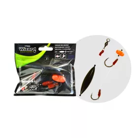   Wizard Monster Upose Pro Mono Bottom Rig 30gr 9/0+11/0 Round Bas de ligne