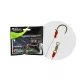 Wizard Monster Classique Montage Tressé 11/0 Round Bas de Ligne pour Silure
