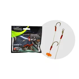   Wizard Monster Surface Vif Montage Double Tressé 7/0+9/0 Round Bas de Ligne pour Silure
