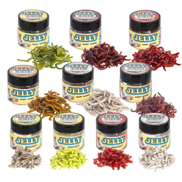 Benzar Jelly Baits Asticots Phosphorescents