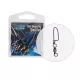 KOÓS ÉMERILLON À ROULEMENT À BILLES CYLINDRIQUE AVEC AGRAPE COASTLOCK 8x8 2 pièces/paquet