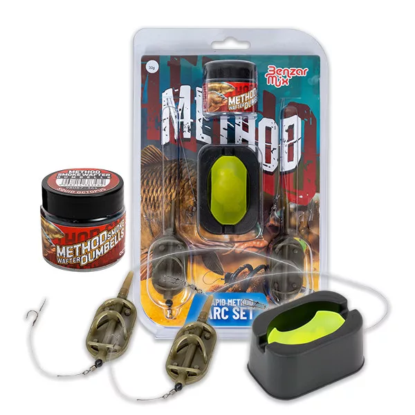 Benzár Mix Kit Rapid Method Arc 40gr 2pcs panier+chargeur+appât