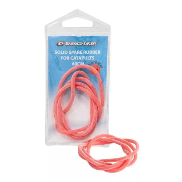 Élastique de fronde Emballé 3,0X1,5Mm Rouge 60Cm