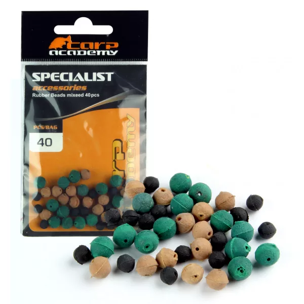 Carp Academy Perles en Caoutchouc Assorties (3380)