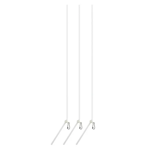 Nevis Tube anti-emmêlement 30cm Blanc 3 pièces (3452-1)