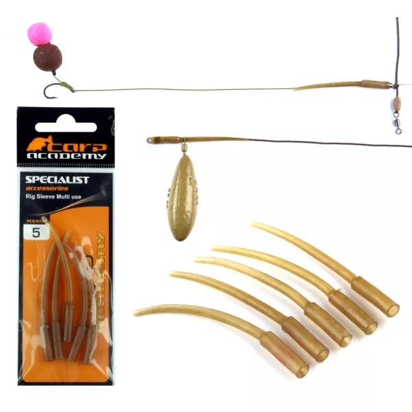 Carp Academy Manchon en caoutchouc universel L 5 pièces