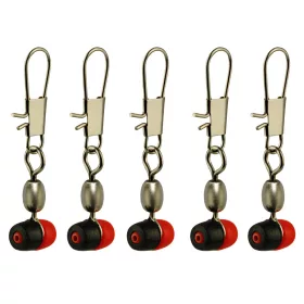 Nevis Mousqueton coulissant Feeder 31 mm 5 pièces