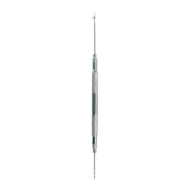 Carp Academy Aiguille à appâts Inox avec 2 têtes