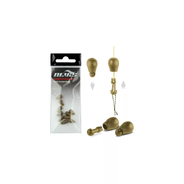 Nevis Perle à connexion rapide M 10pcs/paq.