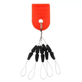 Nevis Butée en caoutchouc Feeder M 10pcs