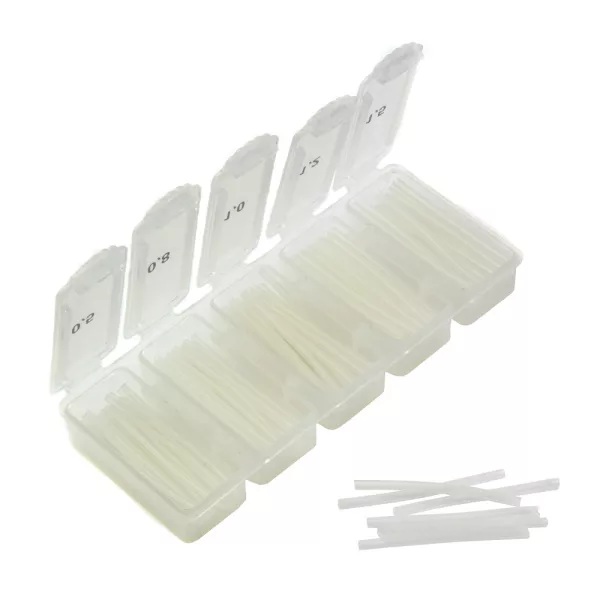 Nevis Kit de tubes en silicone 5 tailles 120pcs