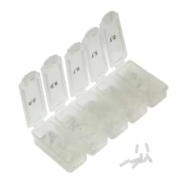 Nevis Kit de tubes en silicone 6 tailles 240pcs