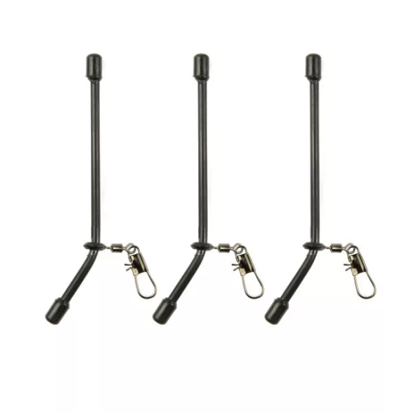 Carp Academy Tube anti-emmêlement Noir 10cm 3 pièces