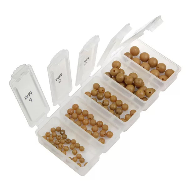 Carp Academy Kit de butées à billes Souples 4/5/6/7/8mm