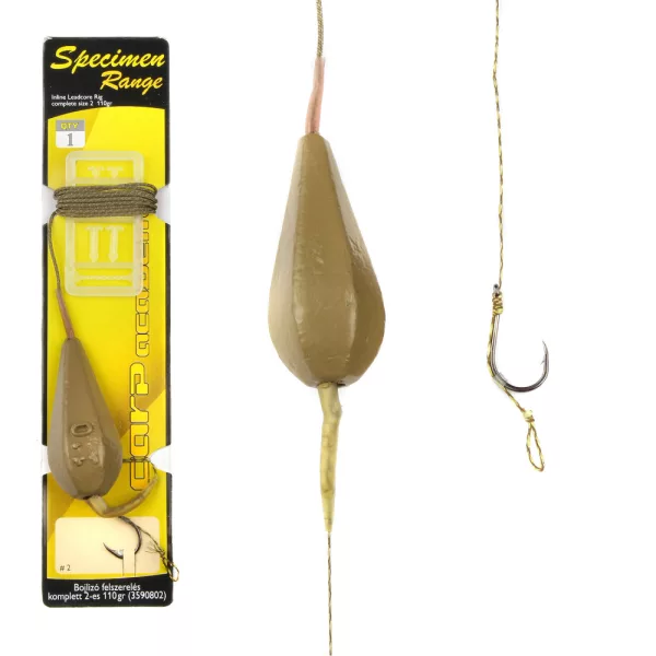 Carp Academy Équipement complet pour la pêche à la bouillette Taille 6 70g