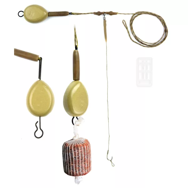 Carp Academy Montage PVA sur ligne Leadcore Taille 4 70g
