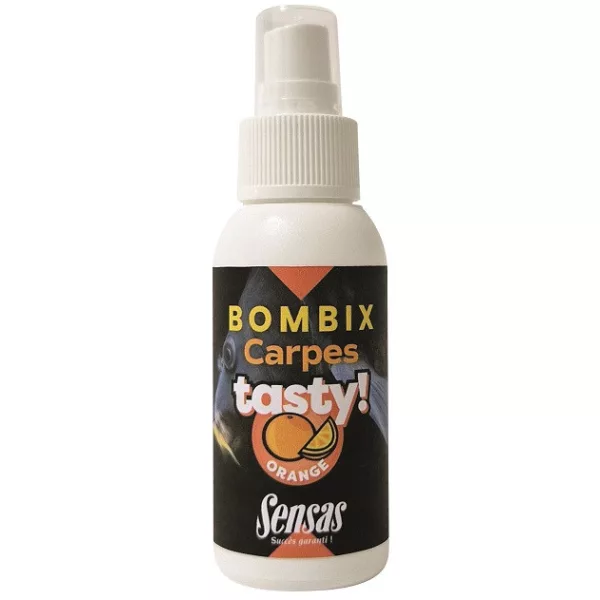 Sensas Attractant liquide Bombix Carp Tasty Orange 75ml