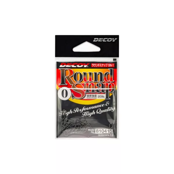 Decoy SN-1 Duolock Round Snap 1,5 24lb Kapocs 13db