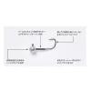 Decoy VJ-74 Plus Magic #2 0,9gr Jig Fej 5db