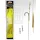 Carp Academy Basic Special Rig Téflon Noir 2 2 pièces/paquet Hameçon carpe à œillet barbelé