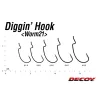 Decoy Worm 21 Diggin Hook 2/0 Offset Horog 7db