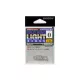 Decoy R-4 Light Class Silver 0 15lb Split Ring Kulcskarika 20db