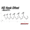 Decoy Worm 117 HD 1/0 Offset Horog Forgóval 5db