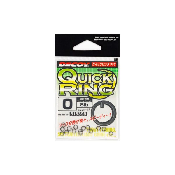 Decoy R-7 Quick Ring 00 6lb Kulcskarika 15db